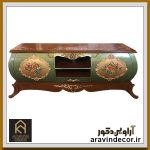میز تلویزیون چوبی تارا