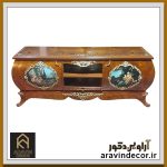 میز تلویزیون چوبی تارا - Image 4