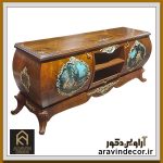 میز تلویزیون چوبی تارا - Image 5