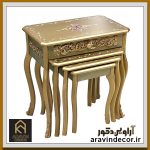 میز عسلی چوبی لارا