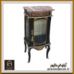 مینی ویترین چوبی تک درب وینا - Image 7