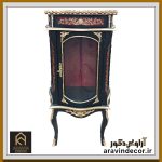مینی ویترین چوبی تک درب وینا - Image 3
