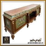 میز تلویزیون چوبی الیزه - Image 3