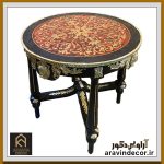 میز چوبی گرد مایسا - Image 4