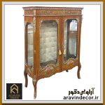 ویترین چوبی دو درب آیسان - Image 3