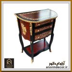 کنسول چوبی نیم گرد لارا - Image 2