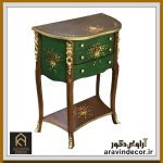 کنسول چوبی نیم گرد لارا