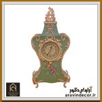 ساعت رومیزی چوبی ویولت - Image 4