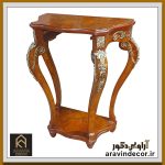 کنسول چوبی پایه ویرگولی ساغر در دو سایز - Image 2