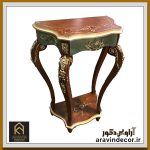 کنسول چوبی پایه ویرگولی ساغر در دو سایز - Image 6