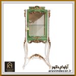 ویترین چوبی منبت کاری مصری - Image 4