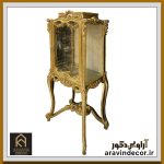 ویترین چوبی منبت کاری مصری - Image 5