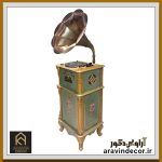 گرامافون چوبی ، رنگی کلاسیک کد:002