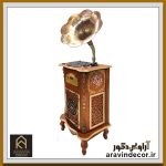 گرامافون چوبی رنگی رویال کد: 03