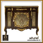 بوفه چوبی طاووس بول برنز ( سبک "شارل بول" ) - Image 3