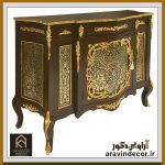 بوفه چوبی طاووس بول برنز ( سبک "شارل بول" ) - Image 4