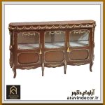 بوفه چوبی مایا درب شیشه ای - Image 3